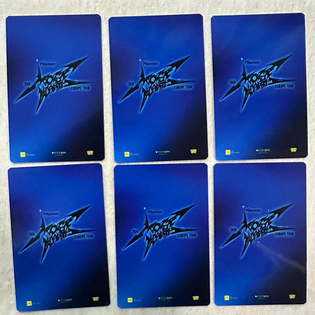 P1Harmony ヨーロッパ ツアー ミュンヘン VVIP 特典 トレカ