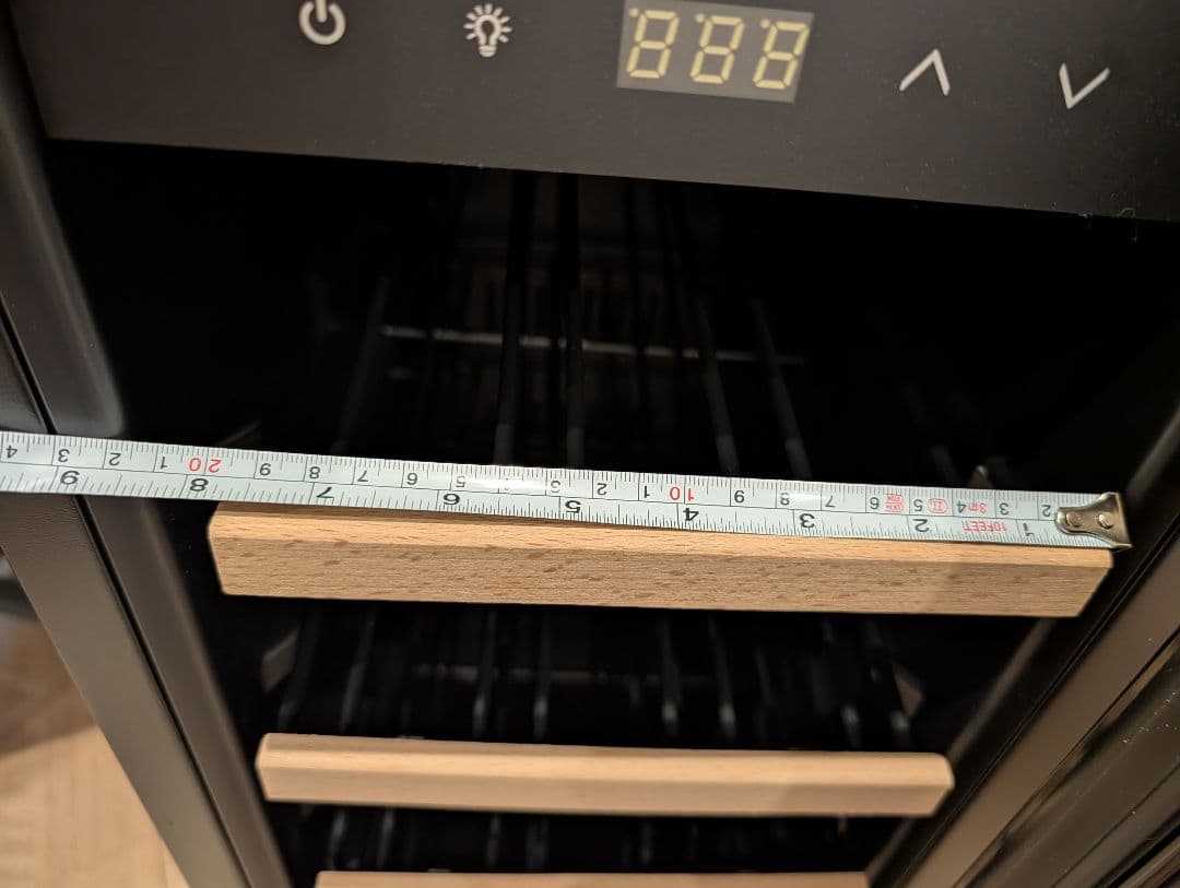 ワインセラー 20本収納 フォルスタージャパン FJP-57GS（BK）