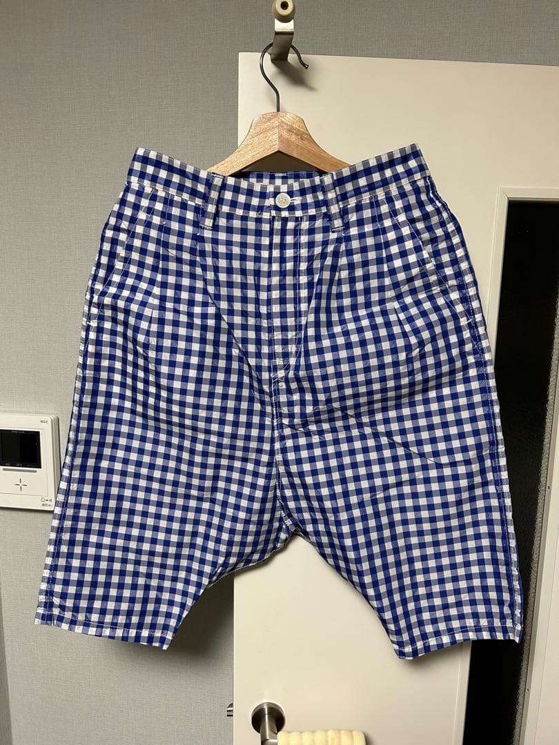 【コム・デ・ギャルソン】チェック柄パンツ