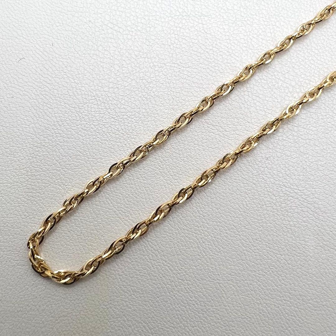 K18 ネックレス　幅2.5㎜　59cm 10.02 g ジュエリーマキ印