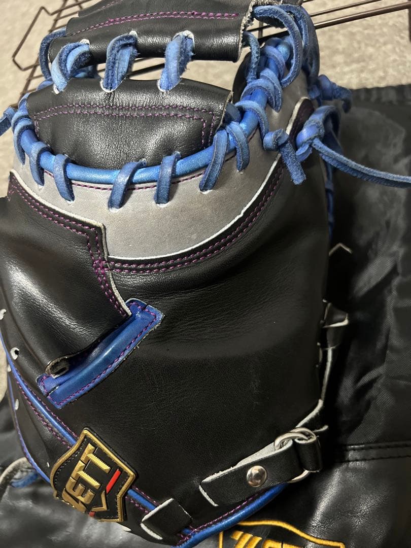 ZETT キャッチャーミット（硬式）フルオーダー最高峰　戸柱モデル