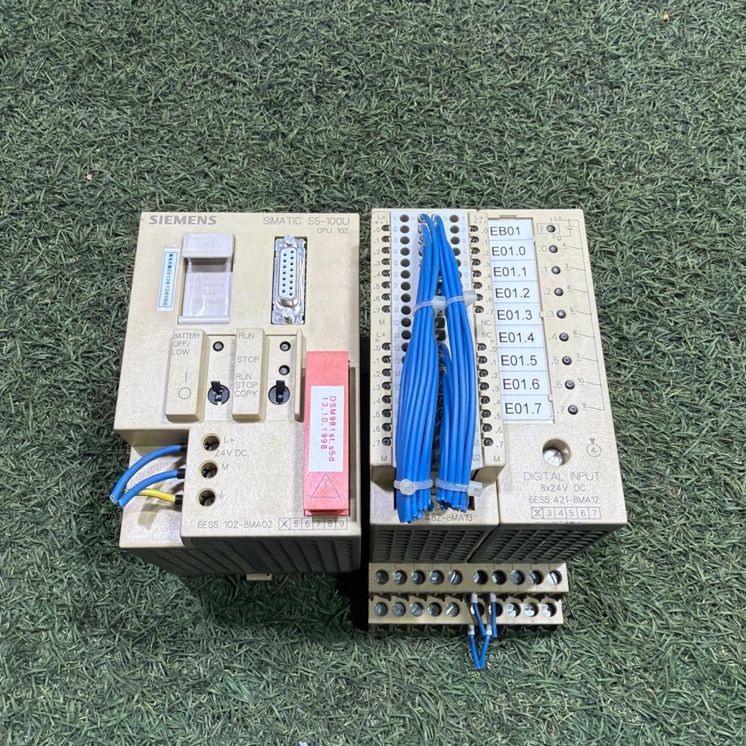 電源ユニット Siemens SIMATIC S5-100U 6ES5 482-8MA13