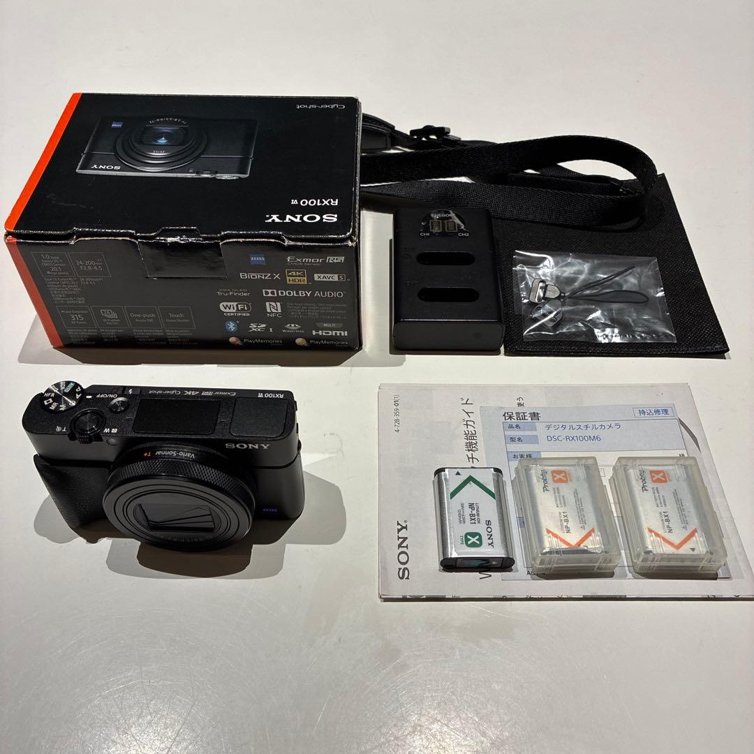 【美品】RX100M6 コンデジ　おまけ多数
