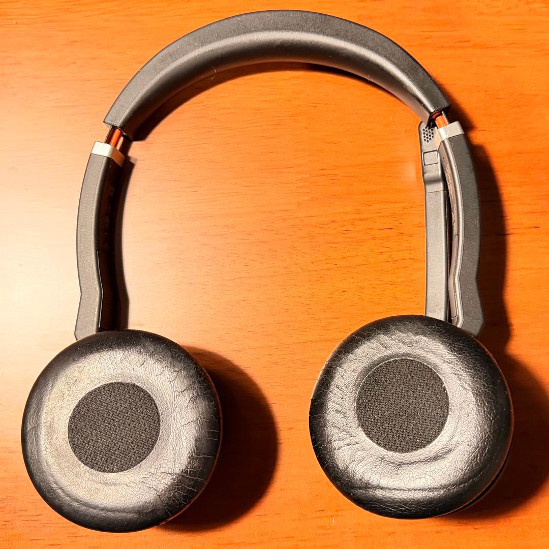 【通電確認済】Jabra Evolve75ワイヤレスヘッドセット（充電スタンド付