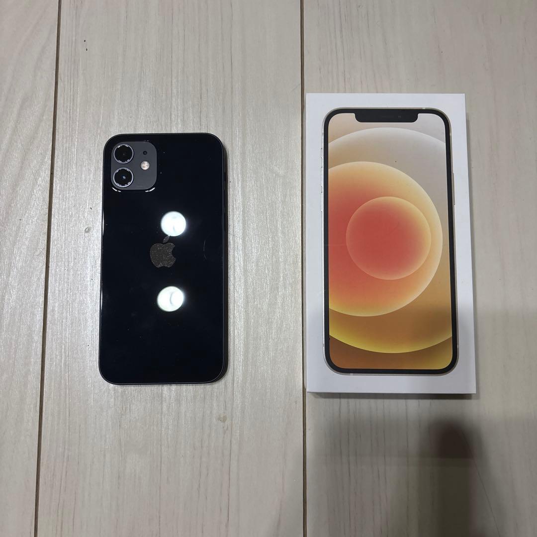 Apple iPhone 12 ブラック 箱付き