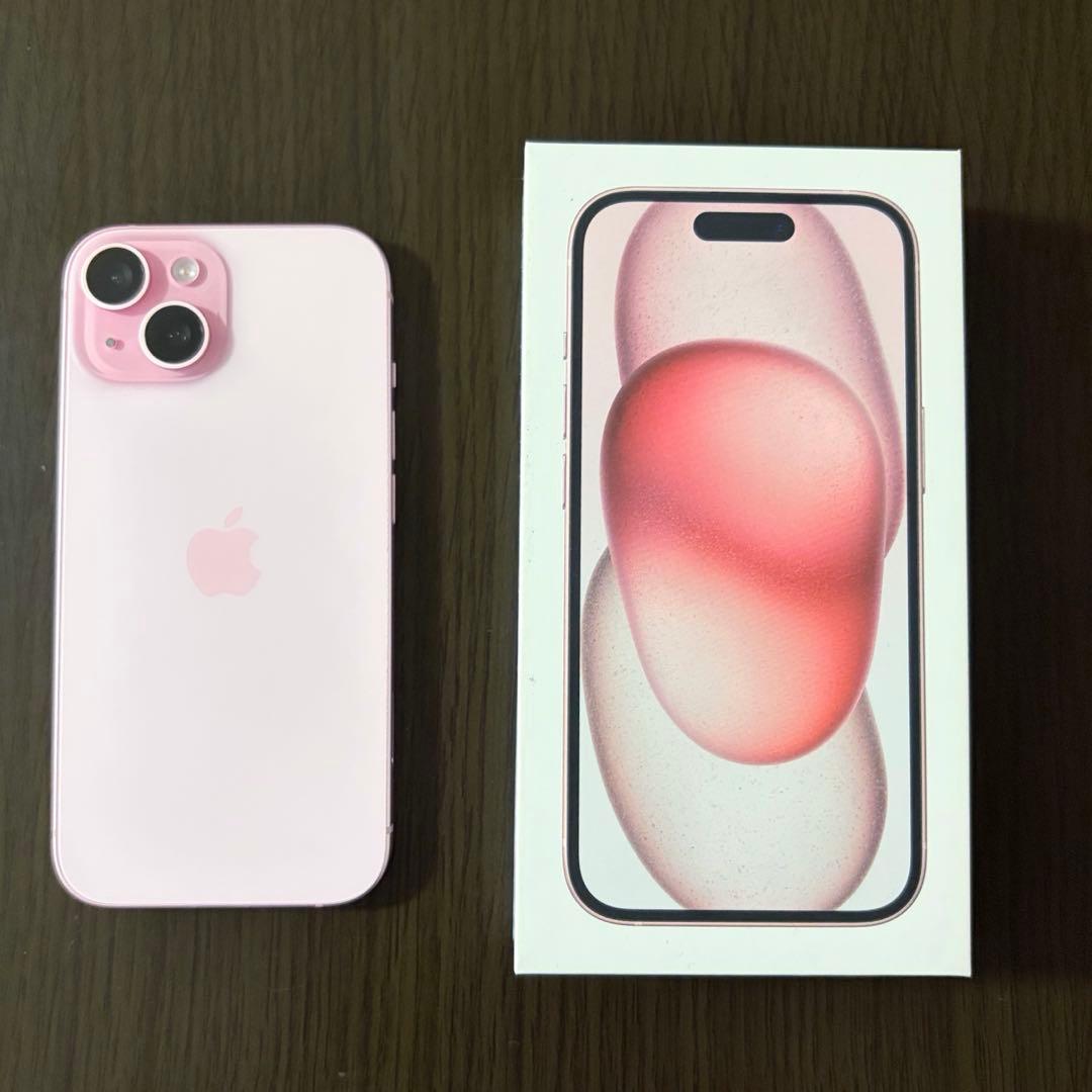 iPhone15 ピンク128GB 本体 simフリー