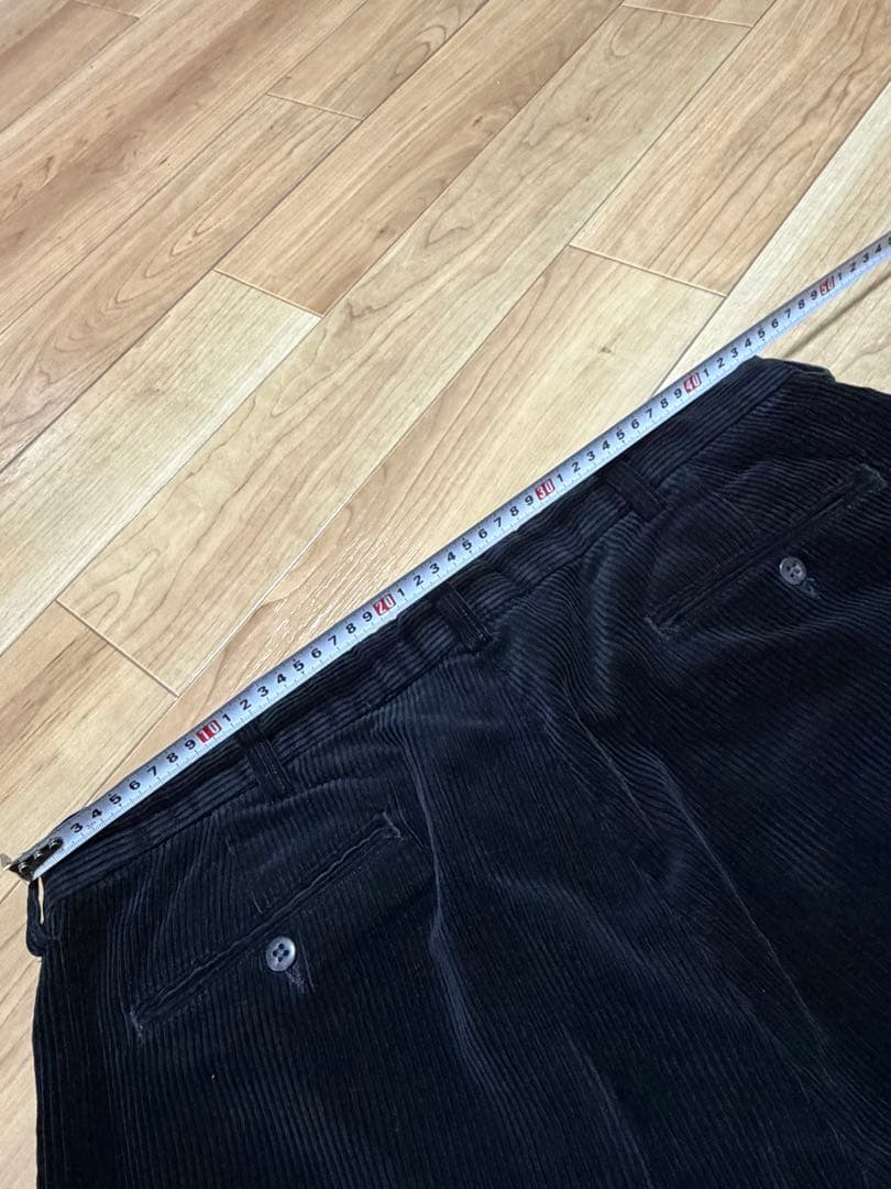 90's ラルフローレン　コーデュロイパンツ ブラック