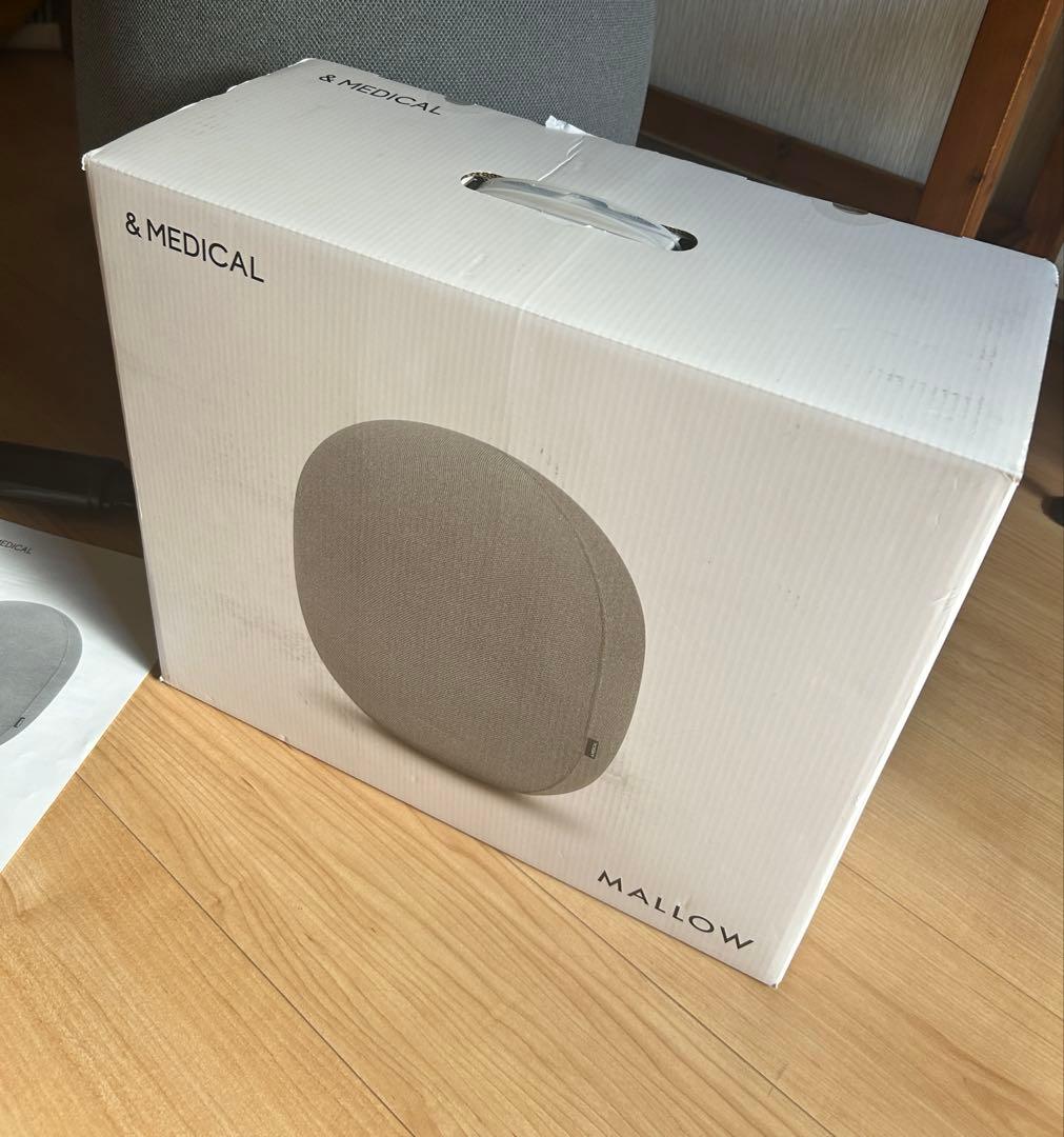 アンドメティカル MALLOW knit バランスボール　美品　マロウ　グレー