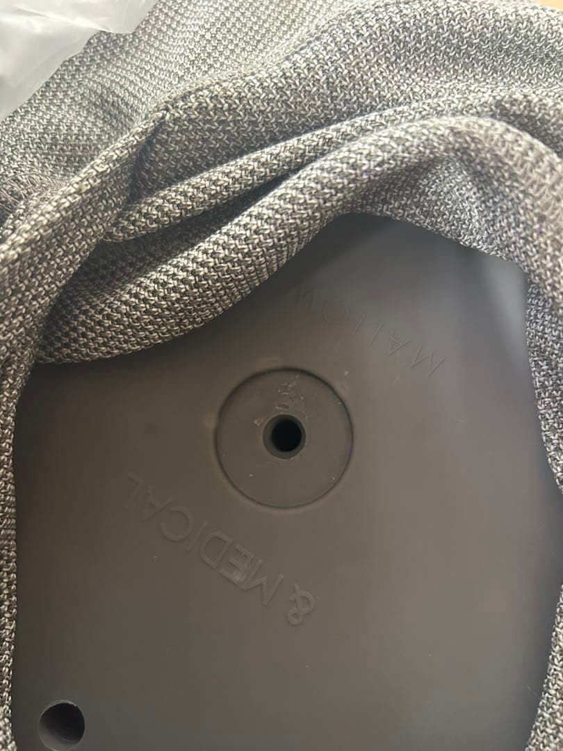 アンドメティカル MALLOW knit バランスボール　美品　マロウ　グレー