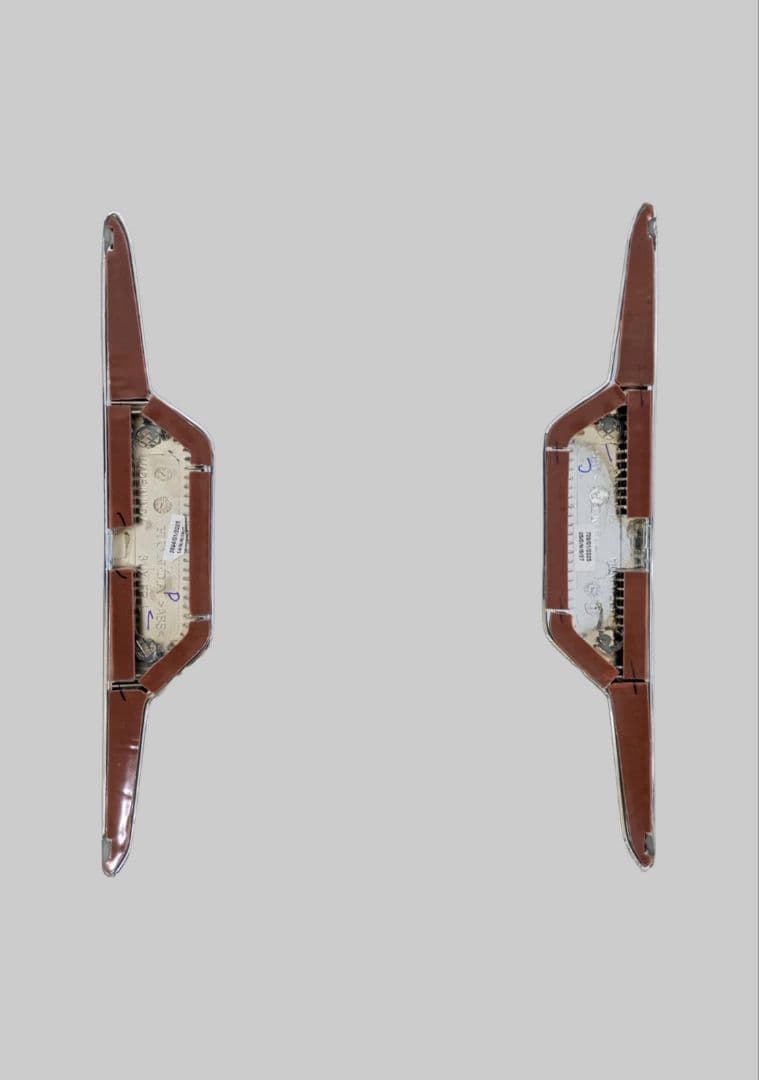 ホンダ 純正 オプション WRV DG5 フォグランプガーニッシュ シルバー