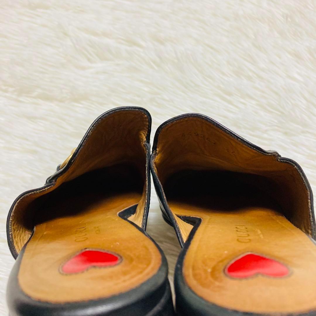 グッチ ホースビット レザー ミュール プリンスタウン 35 T25051003