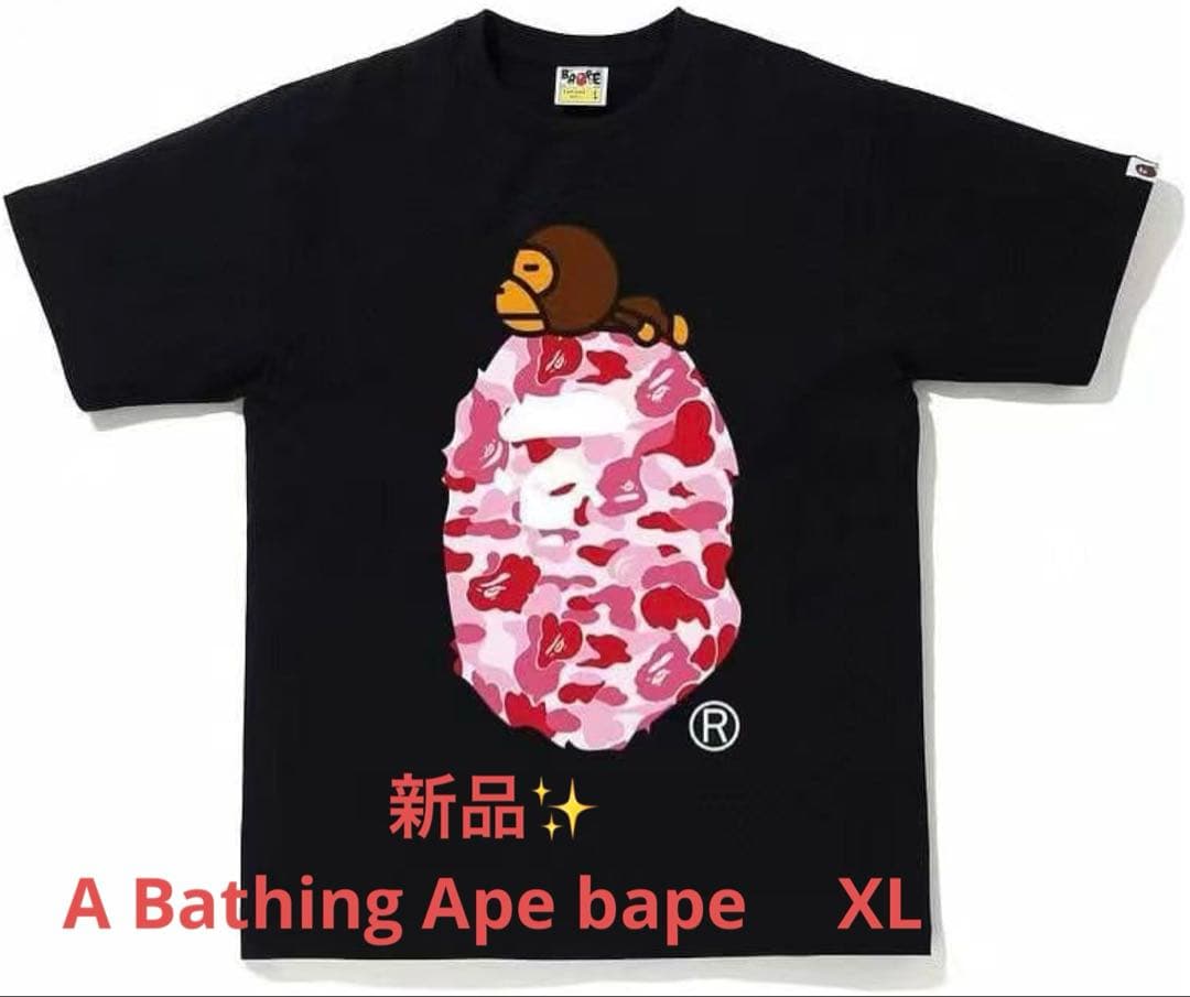 新品✨A Bathing Ape bape Tシャツ　XL エイプ