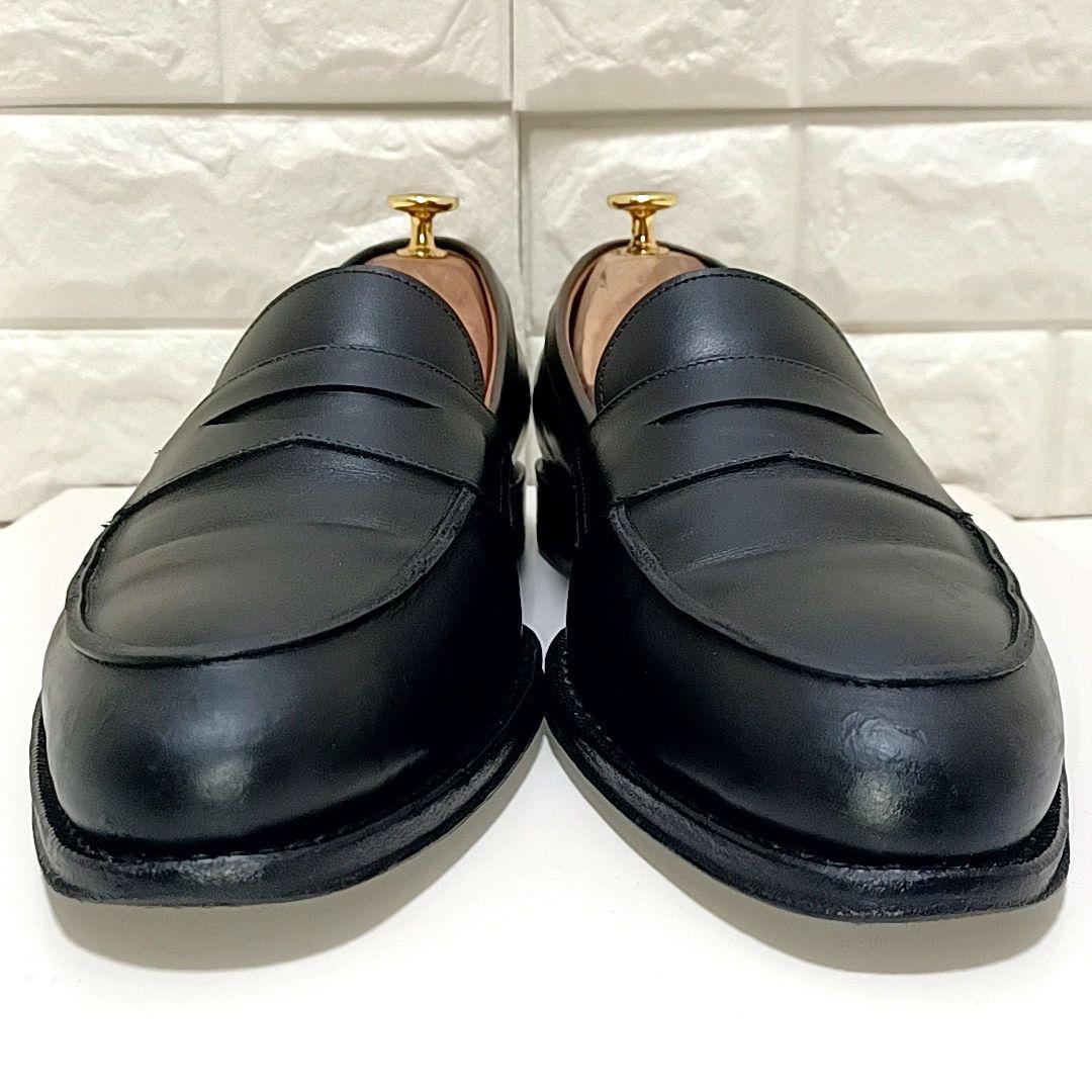 【美品】ジャランスリウァヤ　カーフ レザー　ローファー　ブラック