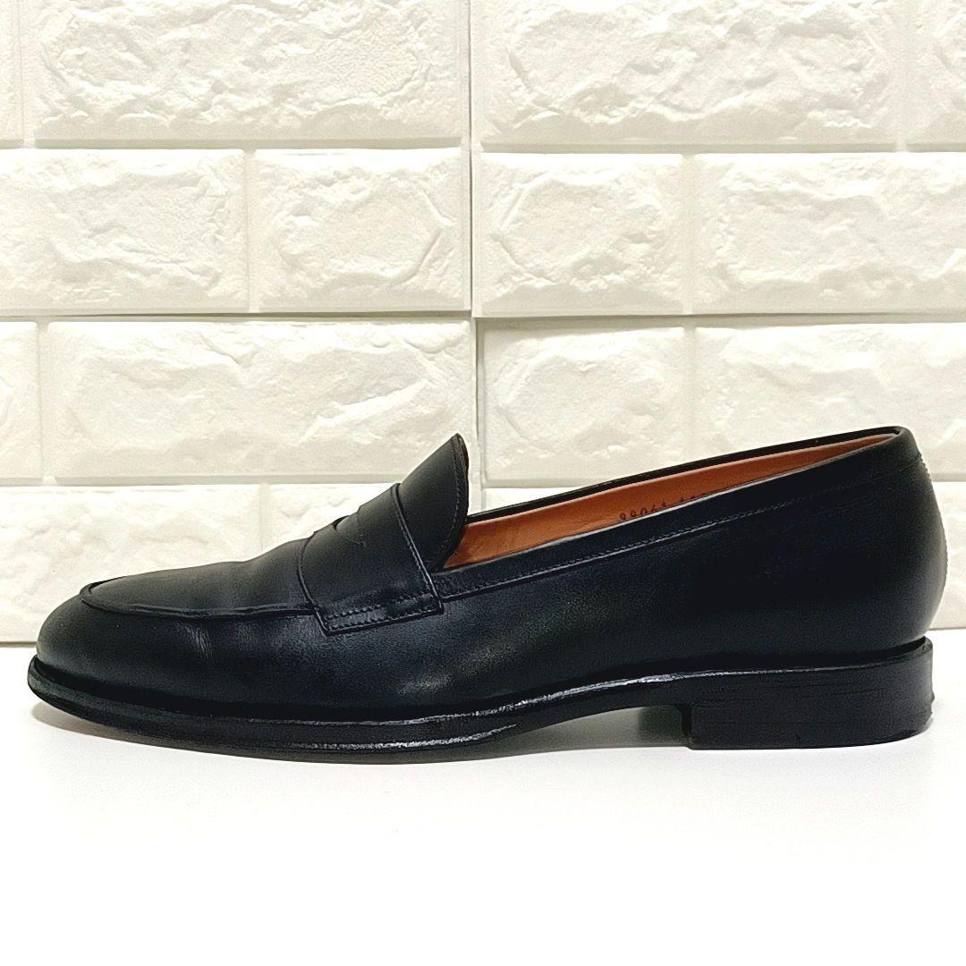 【美品】ジャランスリウァヤ　カーフ レザー　ローファー　ブラック