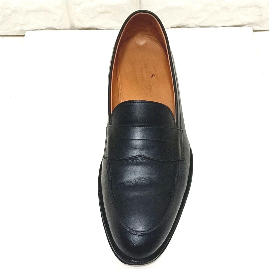 【美品】ジャランスリウァヤ　カーフ レザー　ローファー　ブラック