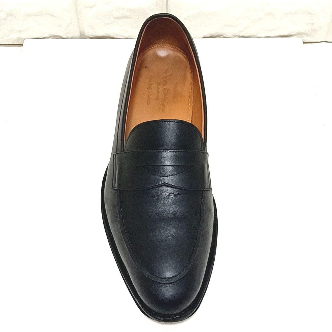 【美品】ジャランスリウァヤ　カーフ レザー　ローファー　ブラック