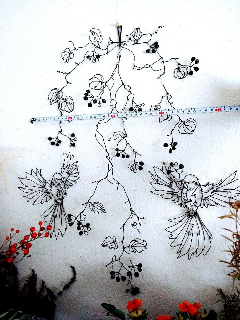 専用ページ　小鳥（サンキライ）鳩　花束　2点セット