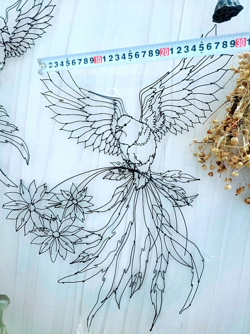 専用ページ　小鳥（サンキライ）鳩　花束　2点セット