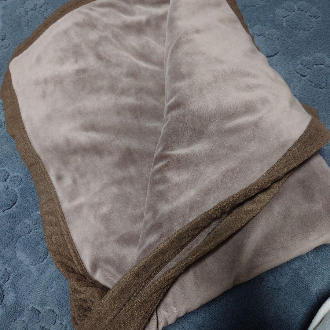 ★お値下げ★ファイテン　ブラウン シングル毛布