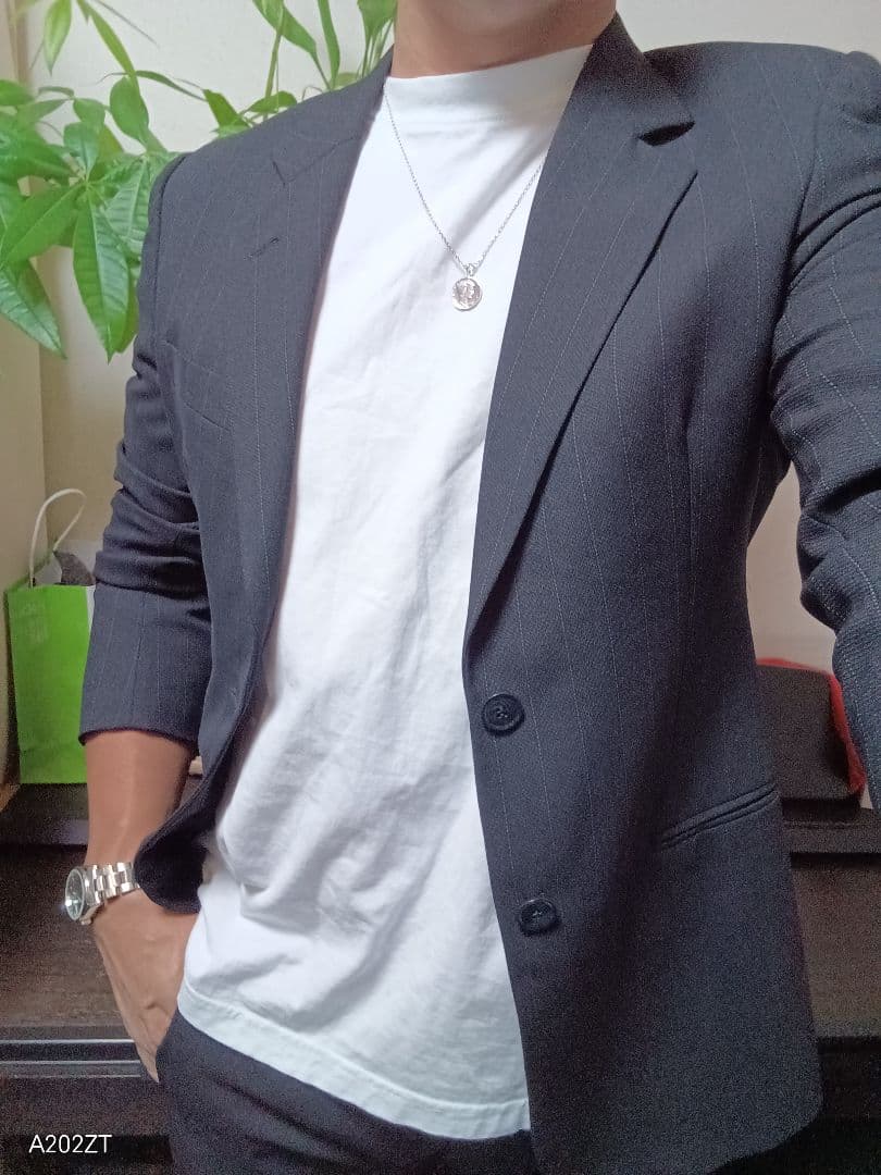 【極美品】最高級GIORGIOARMANI BORGO21スーツ 定価50万円