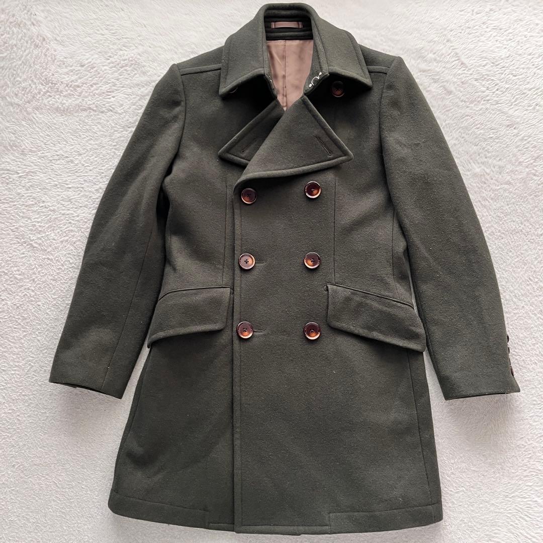 極美品✨KENT&CURWEN ピーコート ダブルウールコート 高級