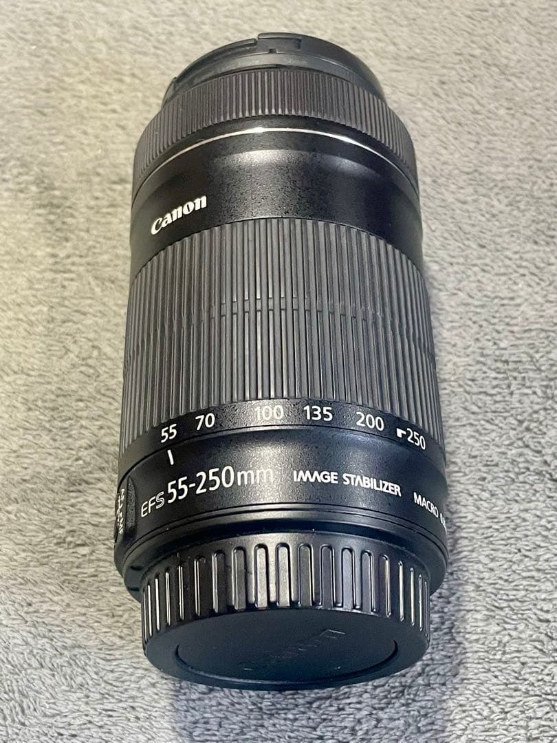 Canon レンズ EFS 55-250mm 0.85m/2.8ft