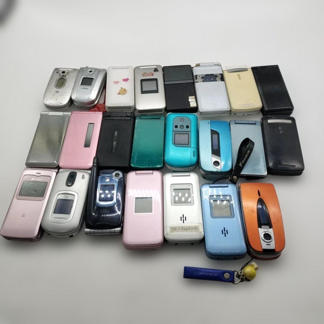 【ジャンク】パカパカ携帯　折りたたみ式携帯電話まとめ売り