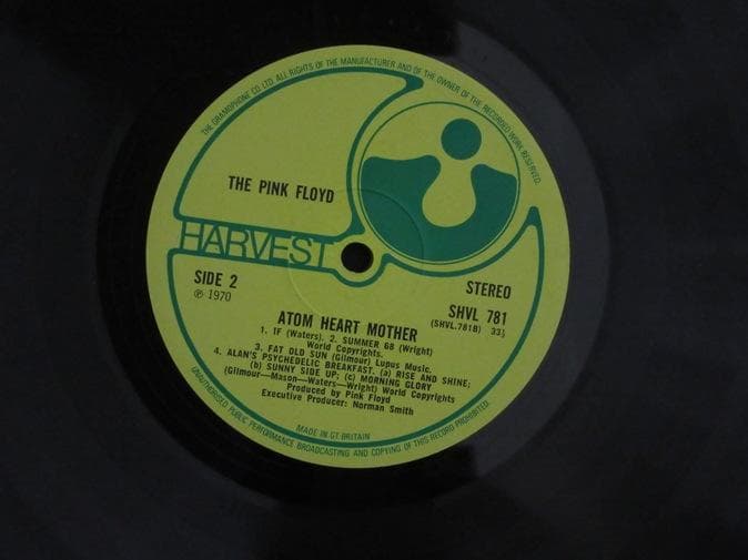 PINK FLOYD★Atom Heart Mother UK Harvest
