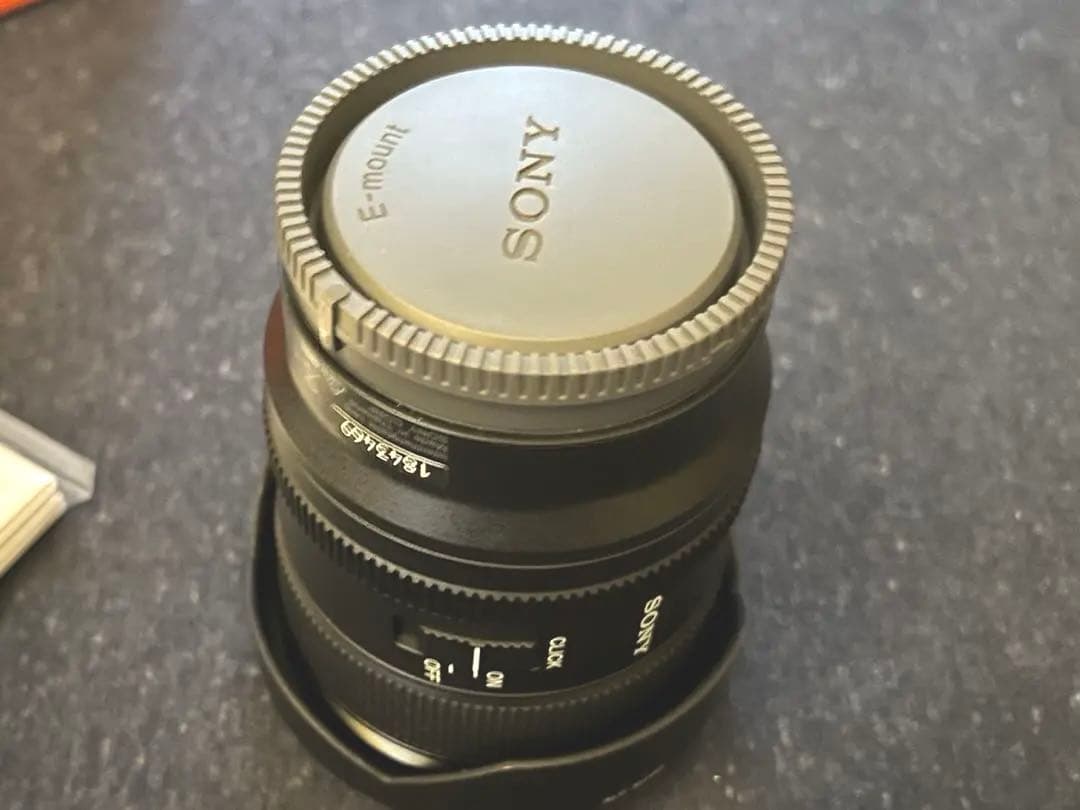 SONY FE 20mm F1.8 Gレンズ