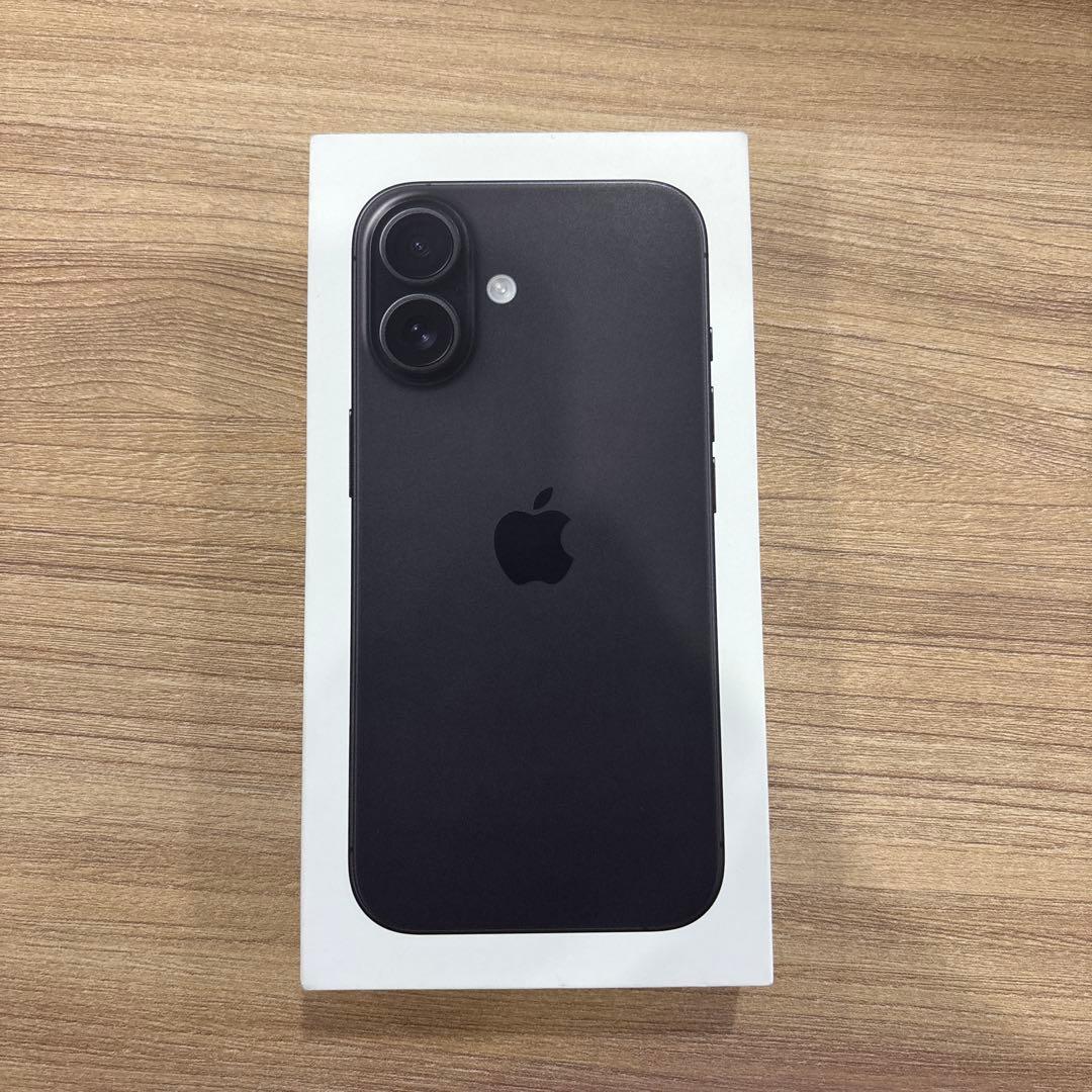 Apple iPhone16 128GBブラック 本体