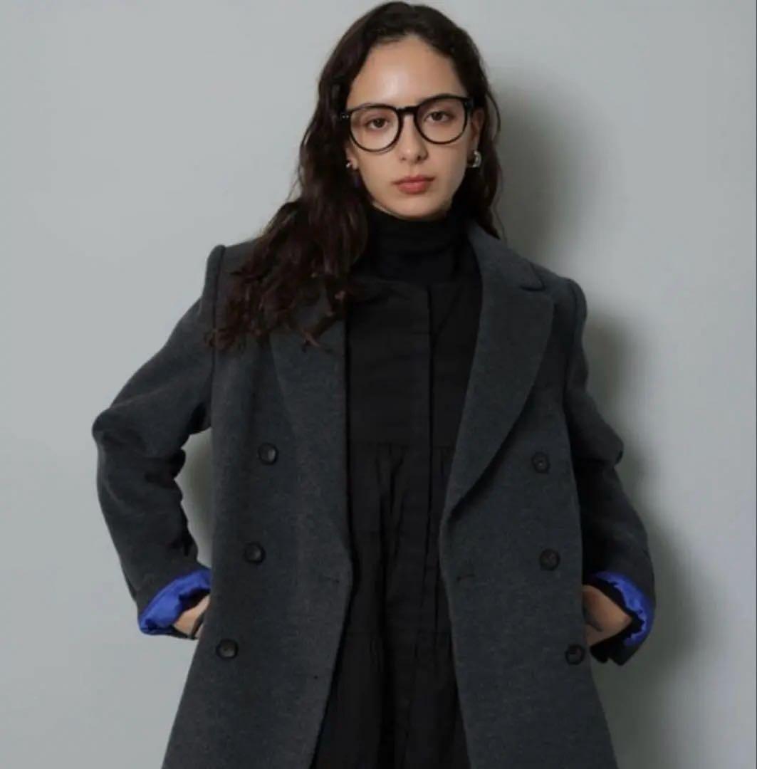 り*だ様 【新品未使用】Arpege story Wジャケットコート テーラード