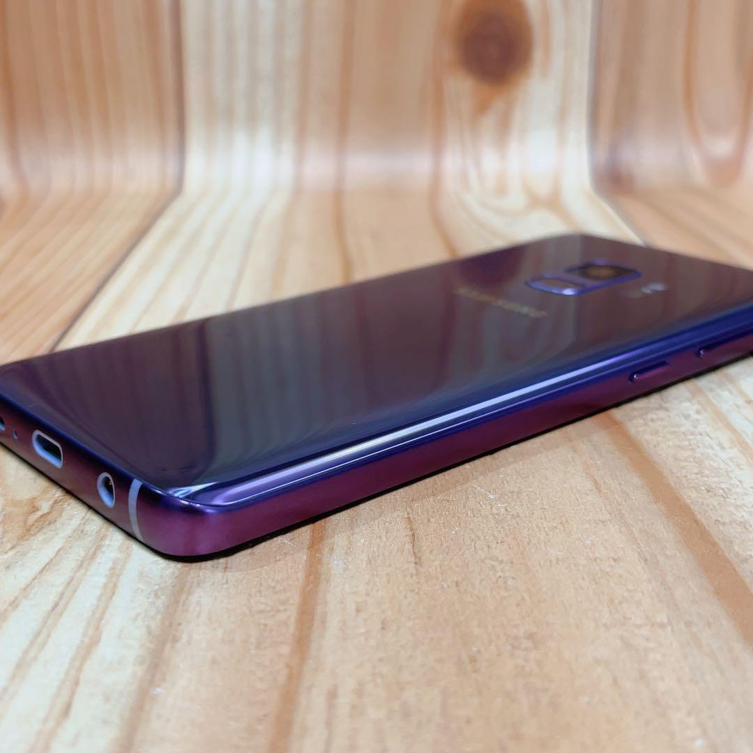 SIMフリー 本体 Galaxy S9 SCV38 64 GB 401 パープル
