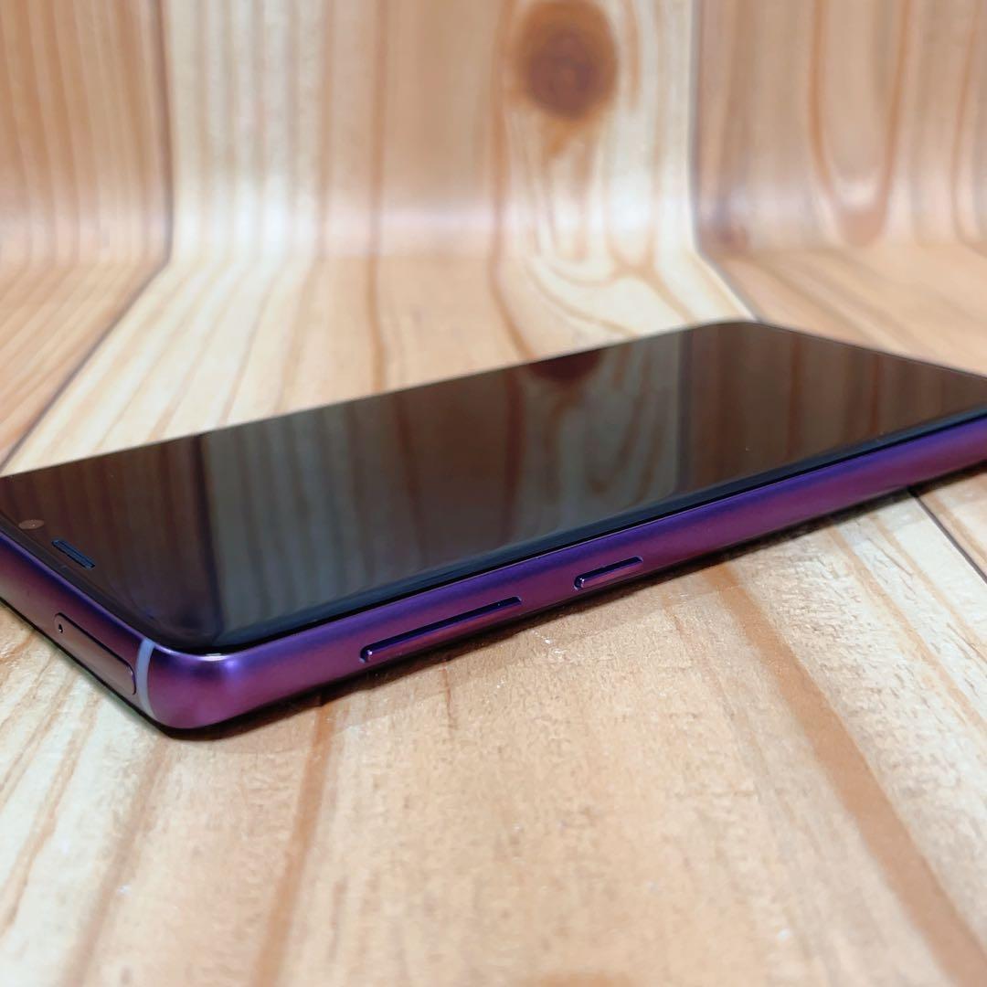 SIMフリー 本体 Galaxy S9 SCV38 64 GB 401 パープル