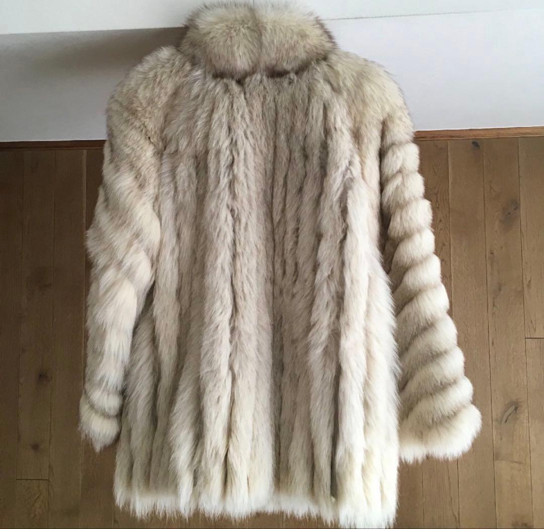 美品　SAGA FOX サガフォックス 毛皮 Superb フォックス 　コート