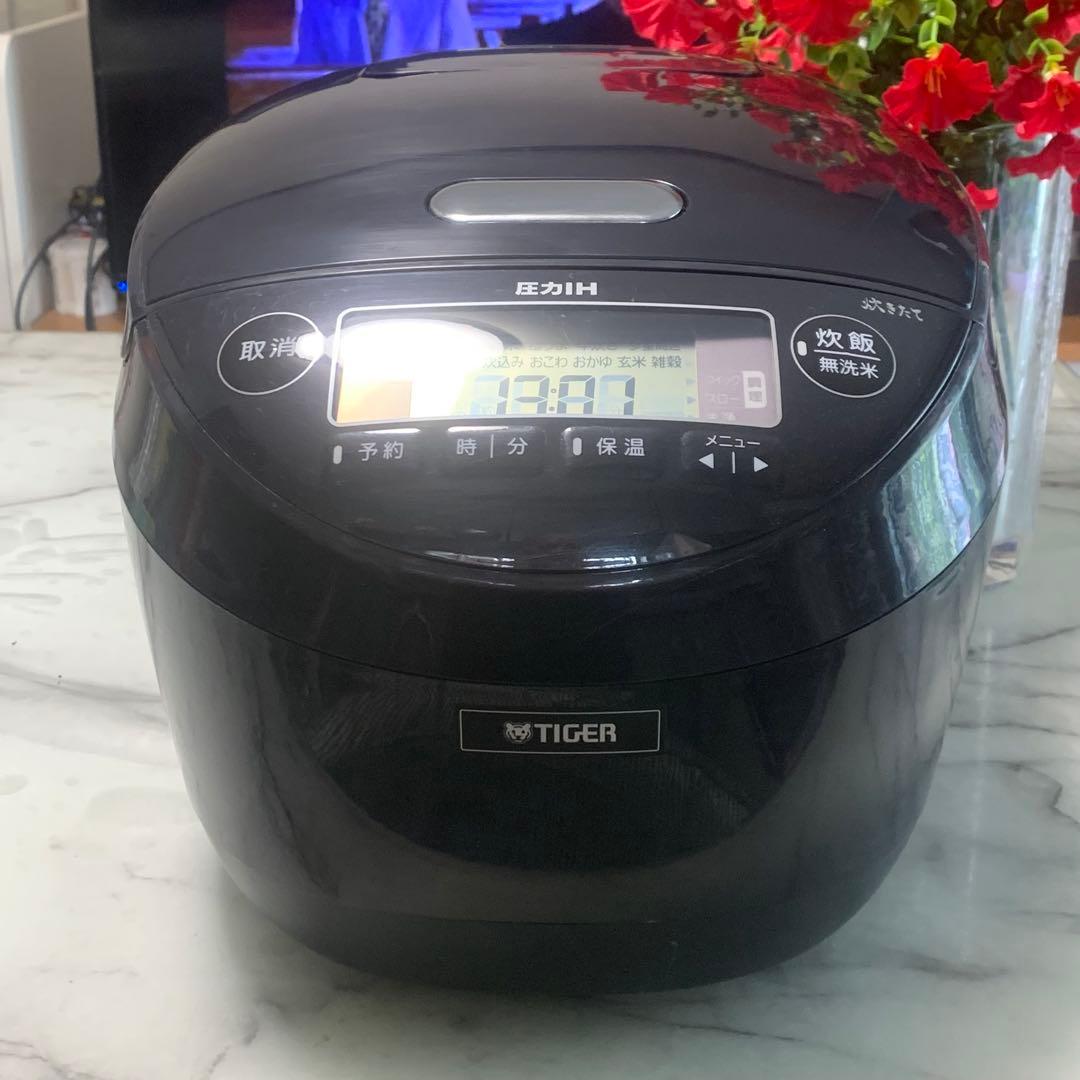 美品 2021年■タイガー圧力IH炊きたて JPK-T180　1升炊き■炊飯確認