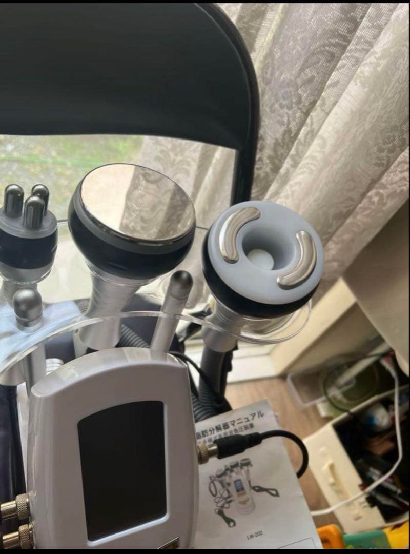 少し使用☆40K脂肪分解器 RF多極式高周波負圧 美容機器 ローション付き