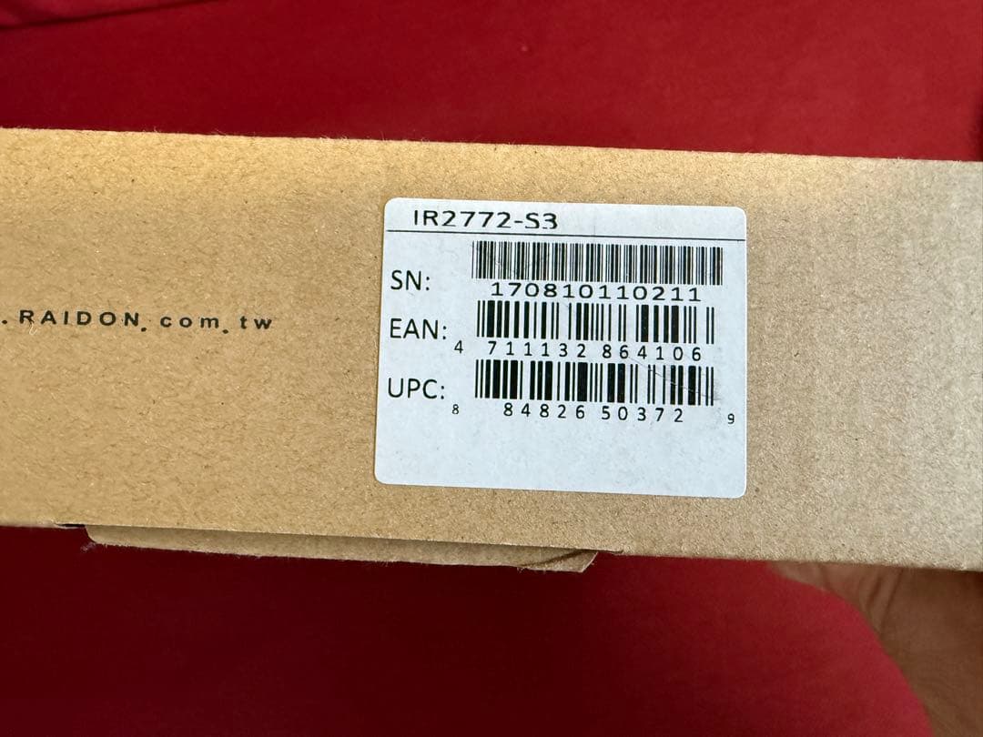 RAIDON iR2772-S3 外付けHDDケース RAID 未使用新品