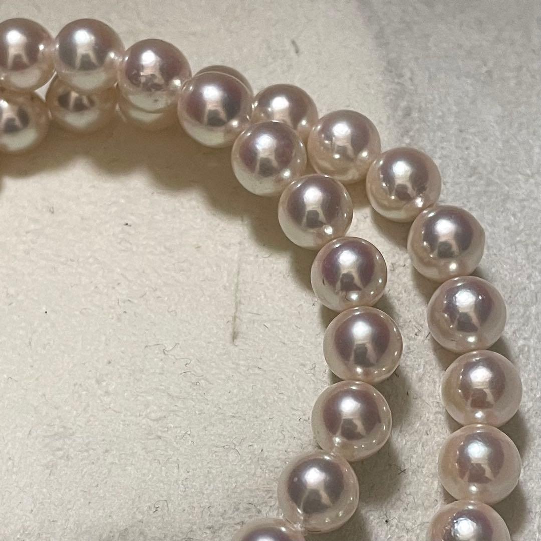 【テリ抜群✨大珠】 あこや真珠 ネックレス 7.5-8.0 アコヤパール 本真珠