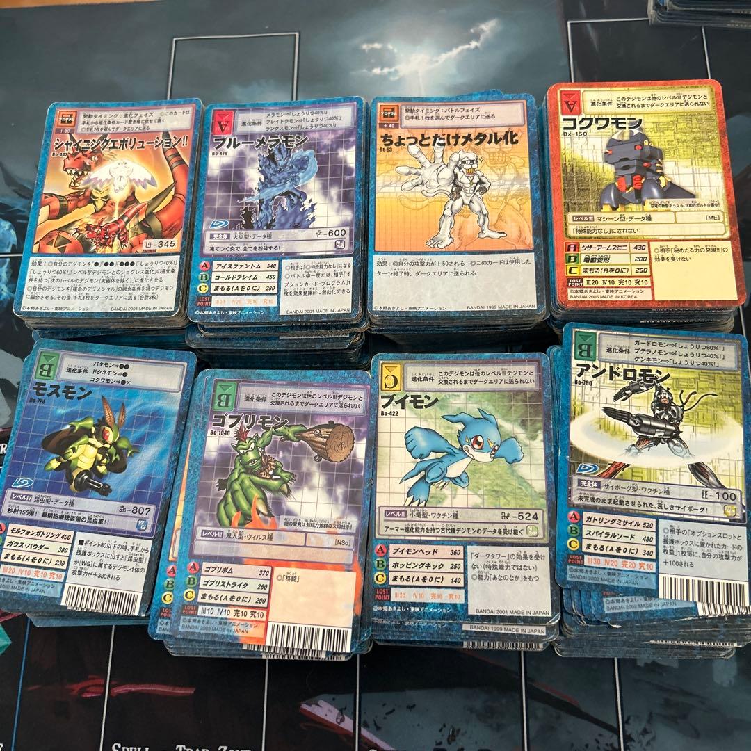 旧デジモンカード　レア・コモン含む約1000枚