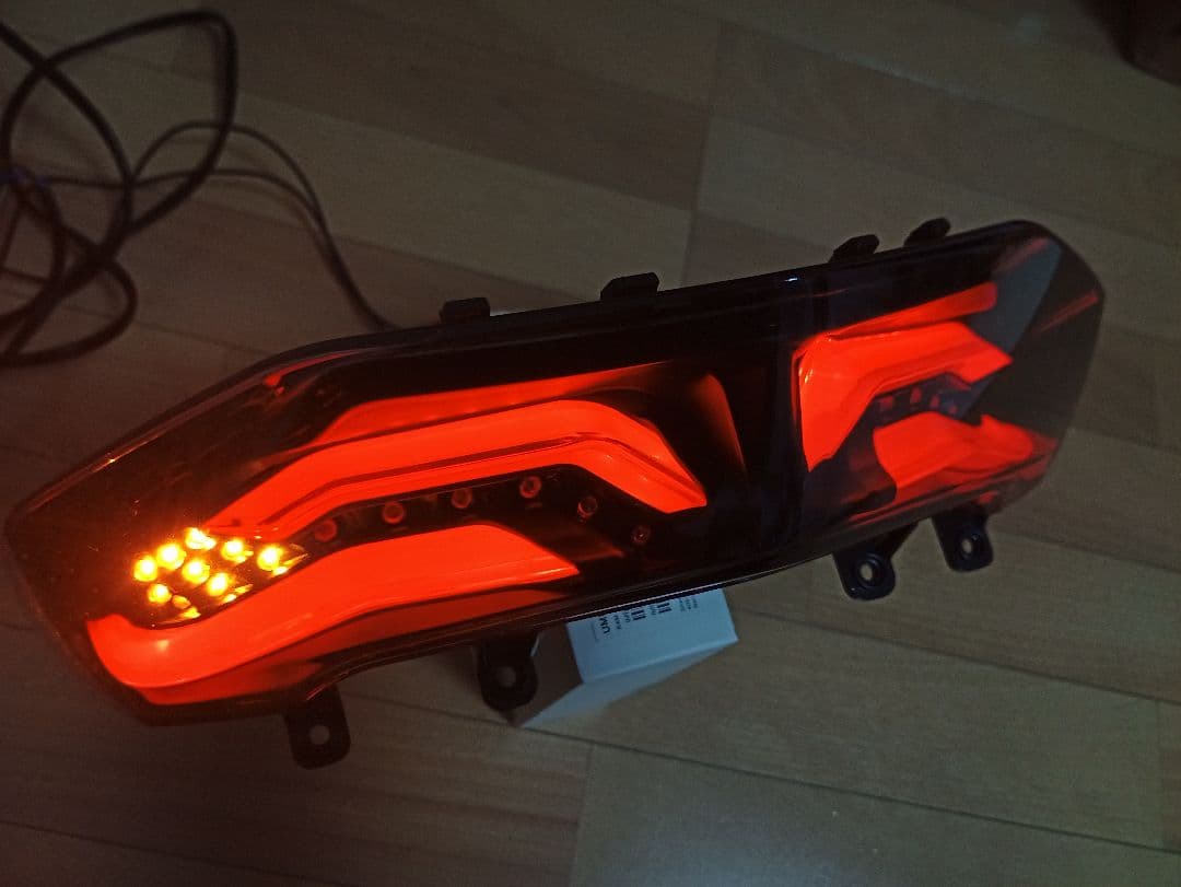 シグナスX社外LEDテールランプライトスモーク3型se44j 1yp