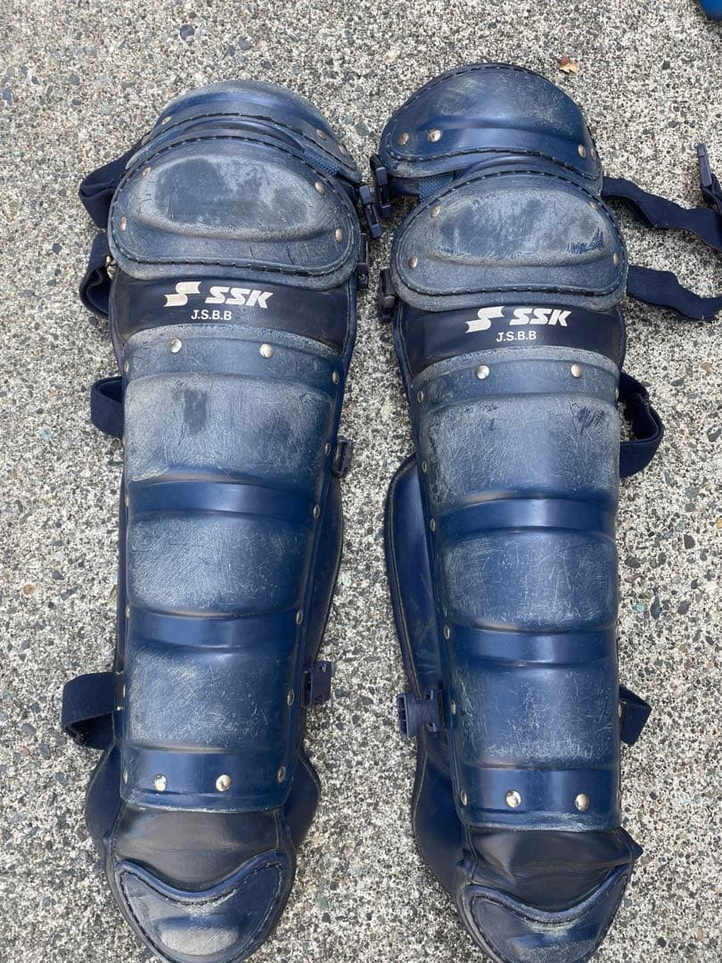 軟式用　野球　キャッチャー防具セット