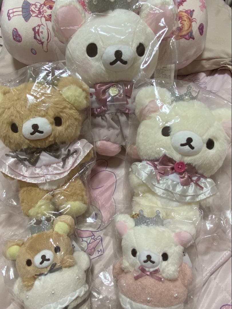 メゾンドフルール リラックマ コリラックマ ぬいぐるみ チャームセット