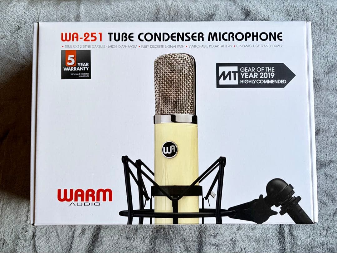 Warm Audio WA-251 真空管コンデンサーマイク