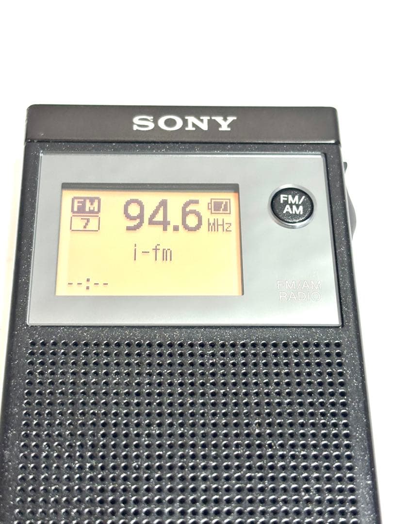 SONY ポケットラジオ SRF-R356 動作品②