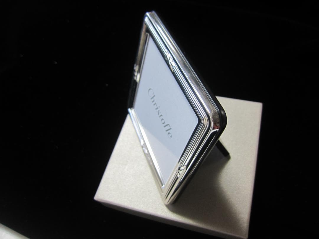 新品・未使用、完品クリストフル　リュパン　フォトフレーム（シルバープレーテッド）