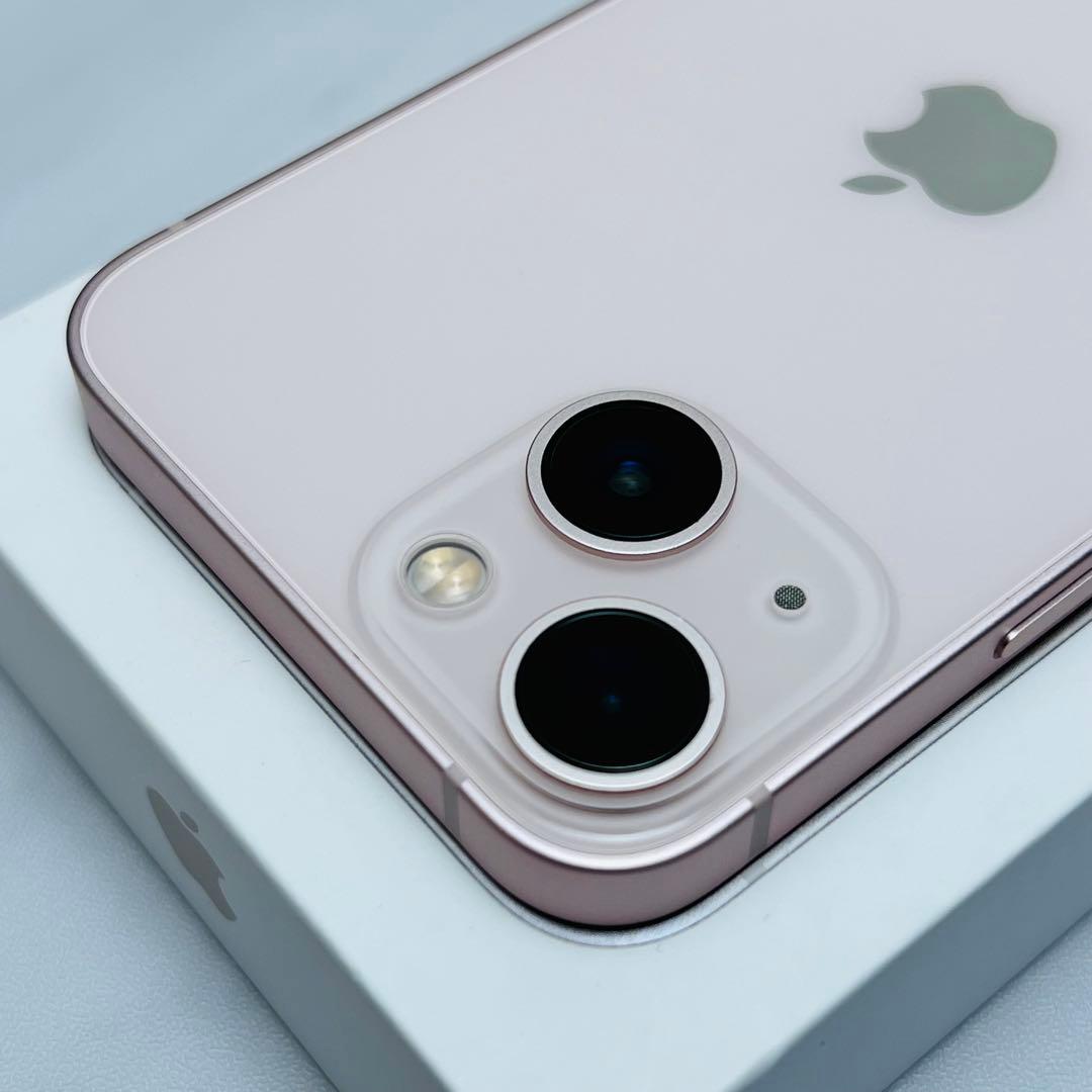 【極美品☆】iPhone13mini 本体 Pink 128GB SIMフリー