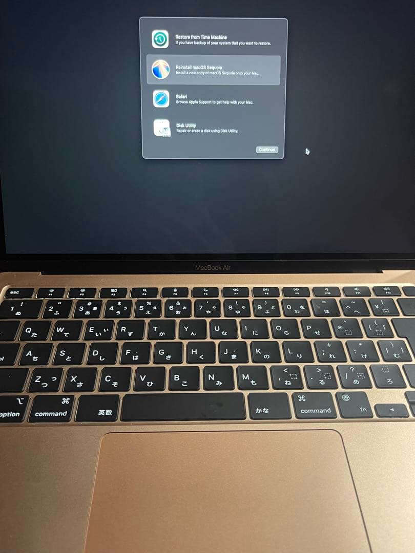 Apple MacBook Air M1 1TB ゴールド