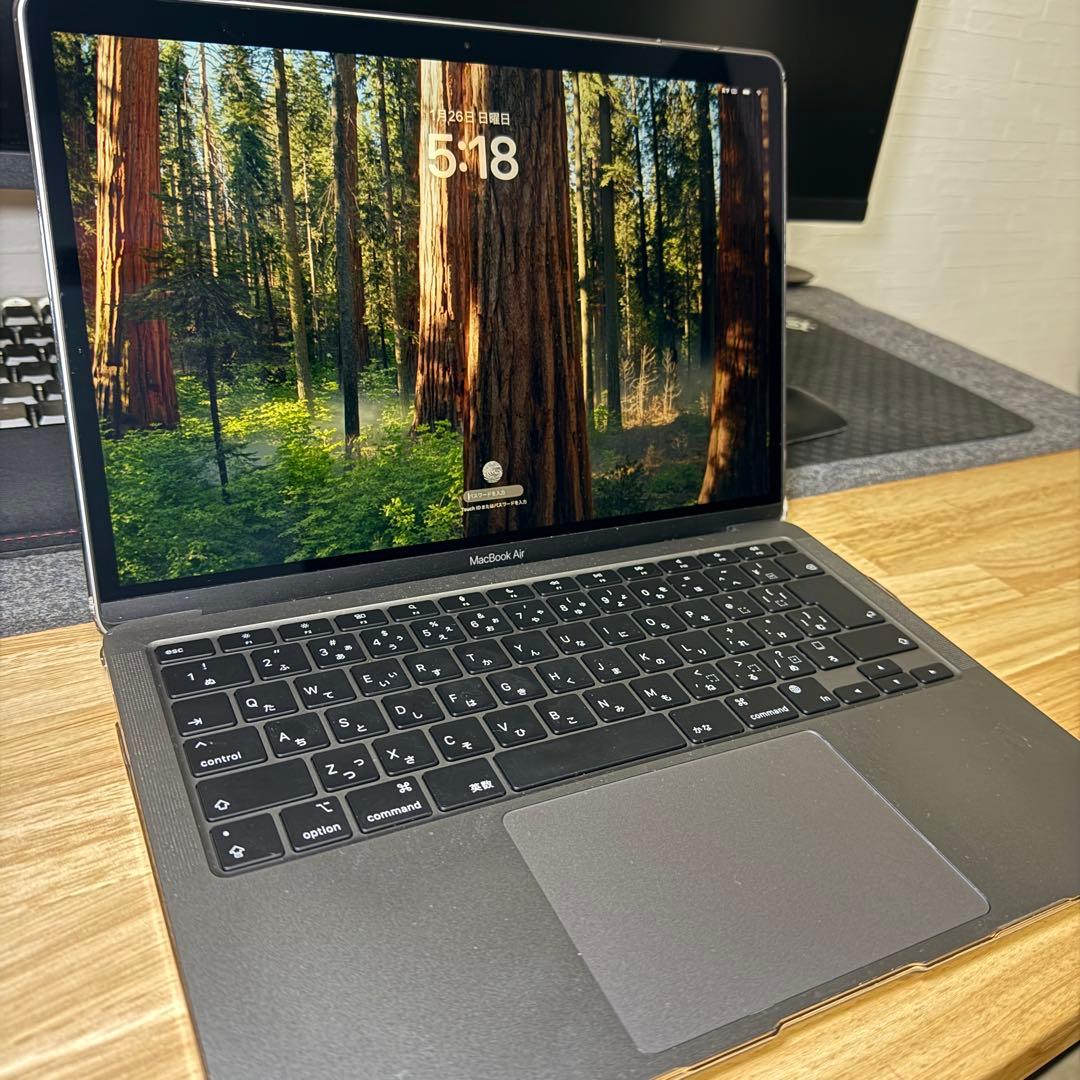 【1TBメモリ16G】 M1MacBook Airスペースグレイ 13.3インチ