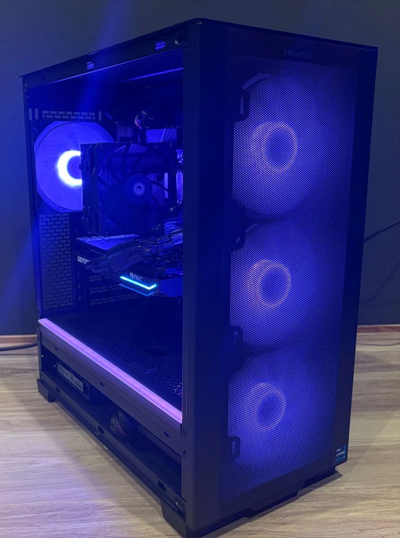 hot green様RTX4070super ゲーミングpc i7 14700F