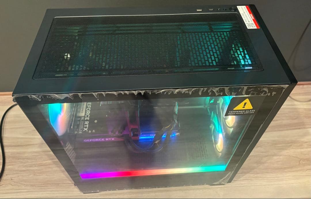 hot green様RTX4070super ゲーミングpc i7 14700F